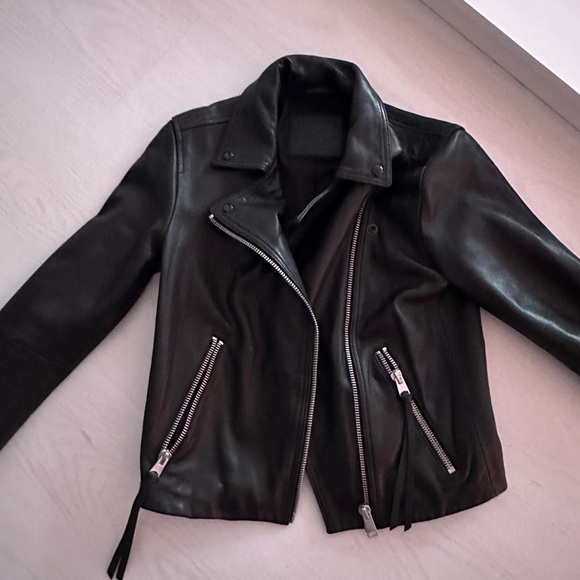 All Saints real leather jacket - Picture 1 of 2
